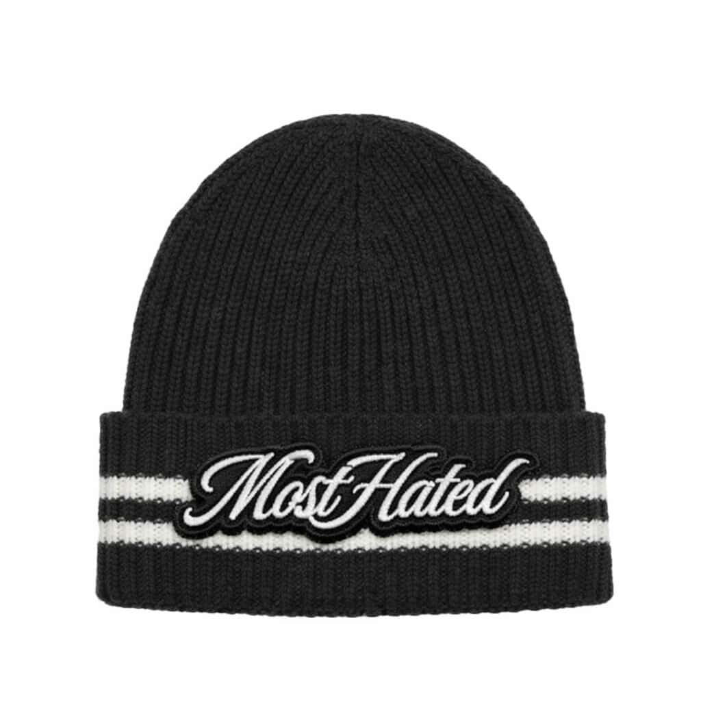 LOGO STRIPED BEANIE