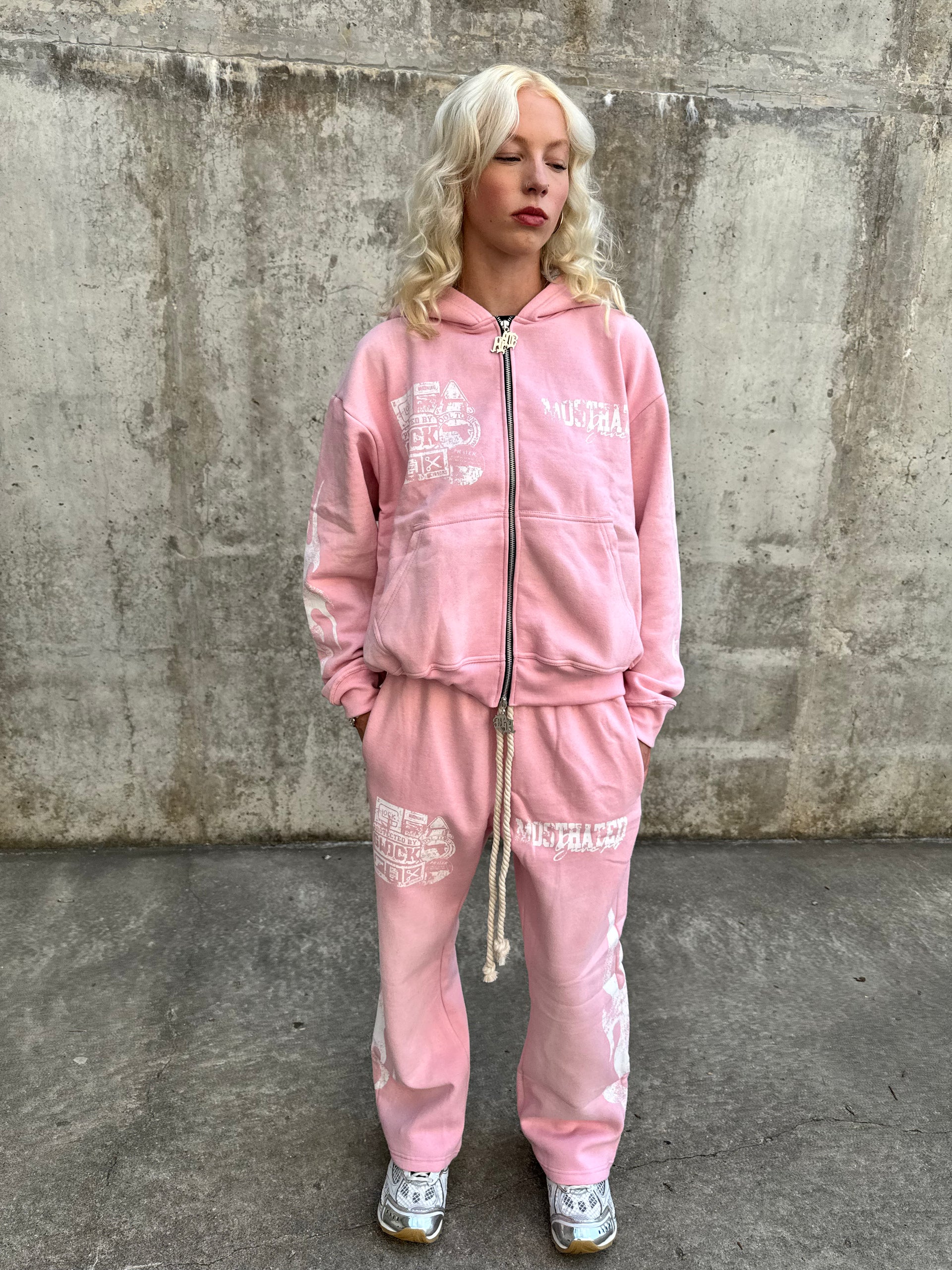 PINK GUNCLUB HOODIE